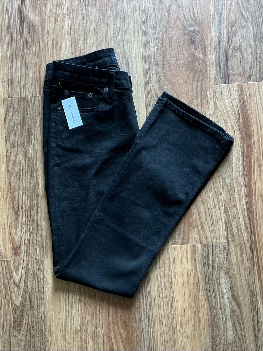 Aeropostale Women's Black Boot Cut Jeans